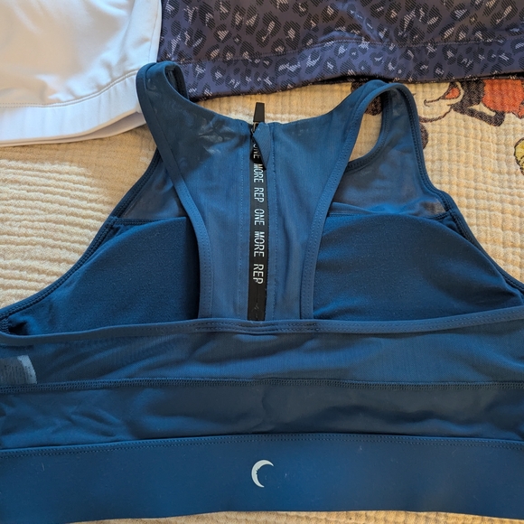 ZYIA Women's Intimates Bra Set - White, Blue, Black, Gray Size XL - Picture 3 of 5